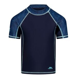 Trespass Childrens/Kids Calder Rash Guard / Navy